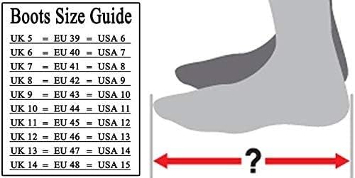 DRH Rapido Mens Motorbike Racing Boots Leather Sports Shoes