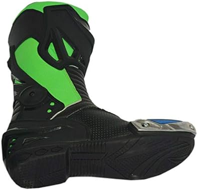 DRH Rapido Mens Motorbike Racing Boots Leather Sports Shoes