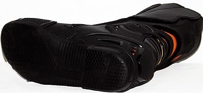 DRH Rapido Mens Motorbike Racing Boots Leather Sports Shoes